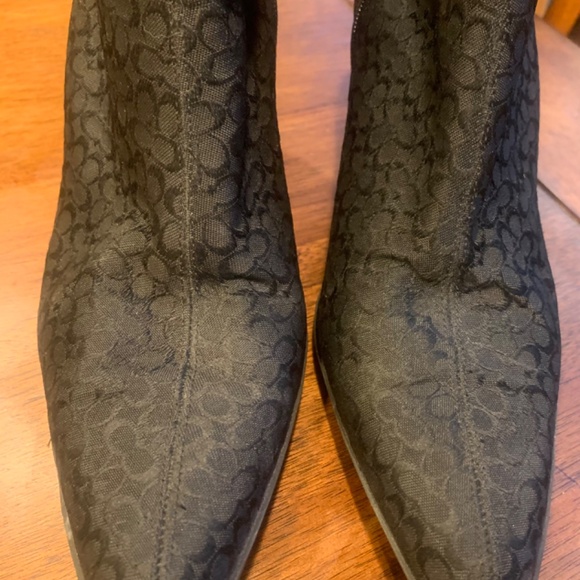 Vintage Coach Ankle Boots - Picture 2 of 4